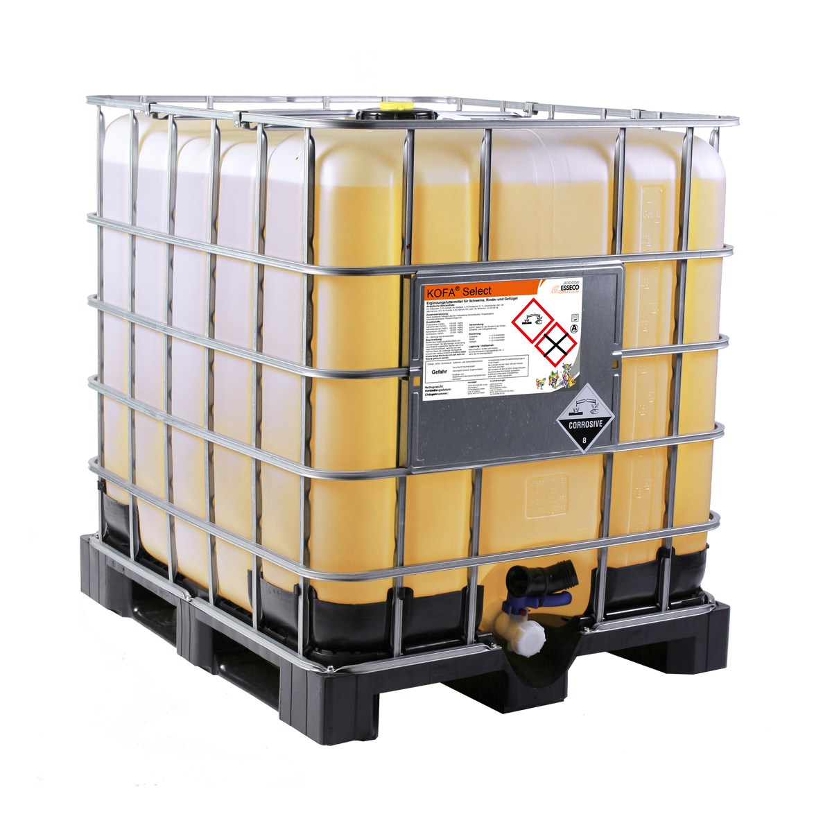 KOFA SELECT IBC-Container mit 1.150 kg Ergänzungsfuttermittel