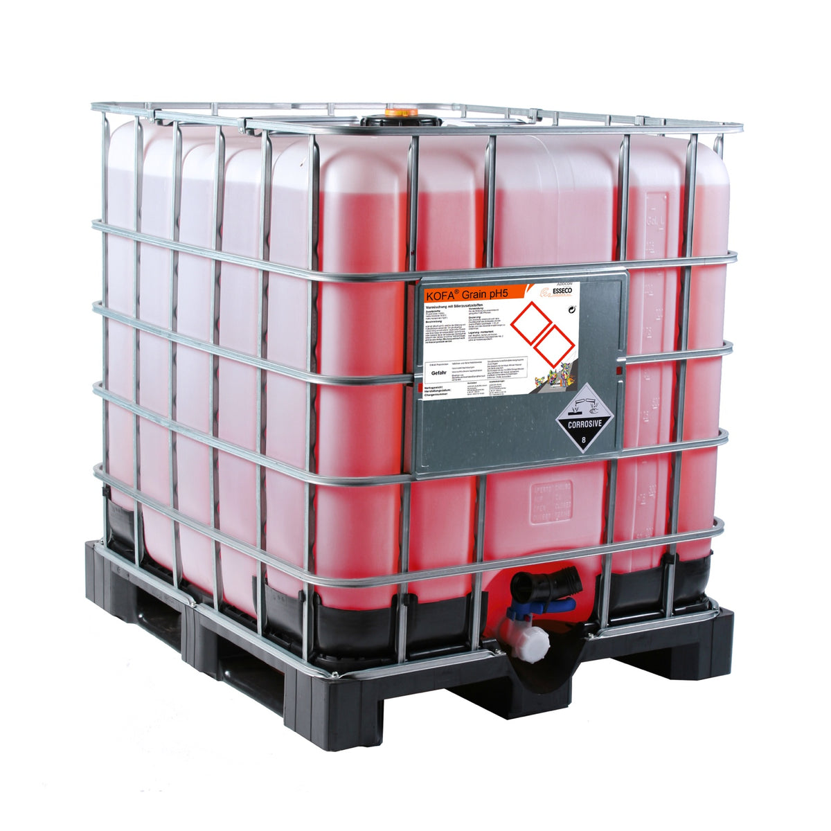 KOFA GRAIN pH5 IBC-Container mit 1.000 Litern