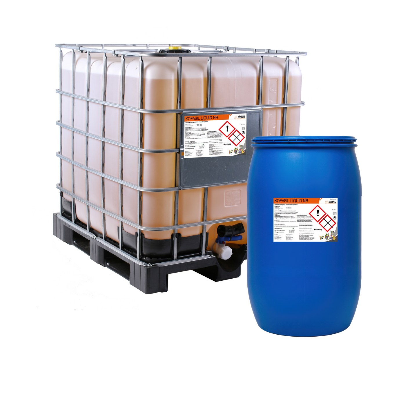 KOFASIL LIQUID NR Siliermittel in Fass 215 Liter, Container 1000 Liter und Großgebinde für professionelle Silageproduktion